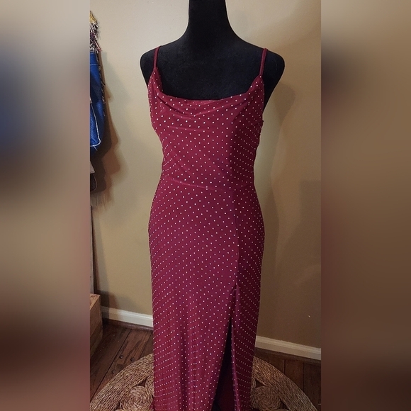 Windsor Diamond Studded Formal Gown Size S - Picture 5 of 16